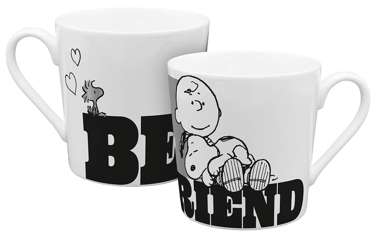 Peanuts Tasse Be a friend Snoopy + Charlie Brown